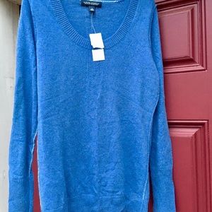 Banana Republic Italian Yarn Sweater Blue Sz Sm